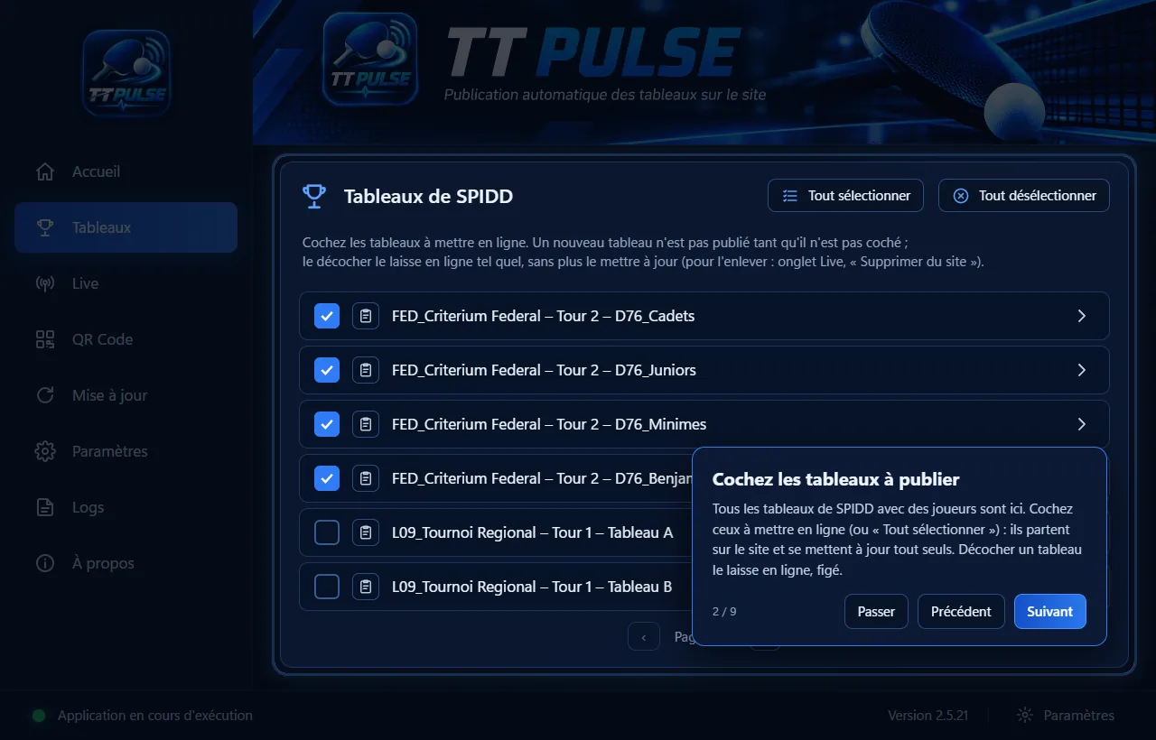 La visite guidée de TT Pulse